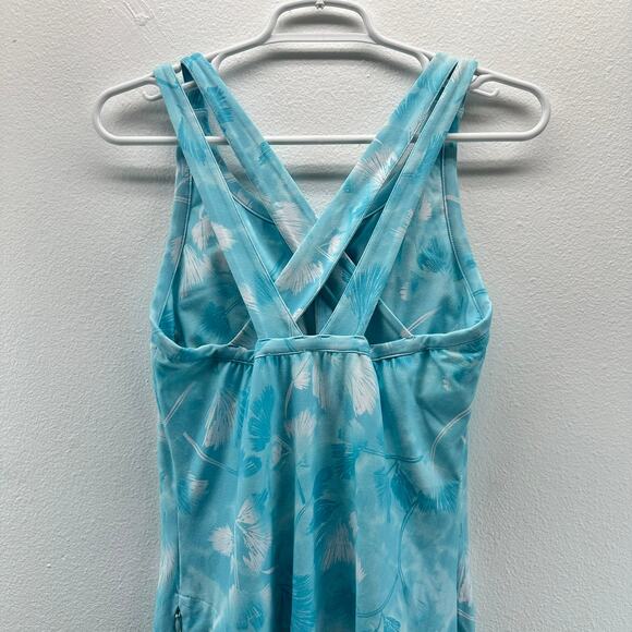 Title Nine Cirque De La Vie Dress Sugar Pine Blue White Small - Picture 6 of 14